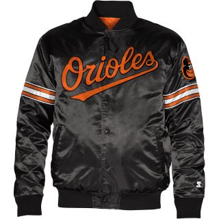 Baltimore Orioles Logo Black Jacket (STARTER)   Size: Xl, Black