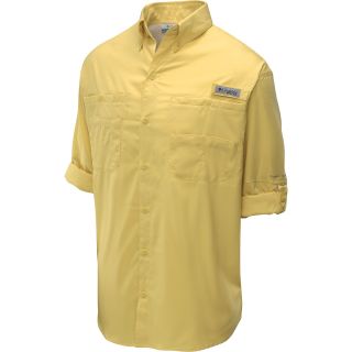 COLUMBIA Mens Tamiami II Long Sleeve Shirt   Size: Large, Sunlit Yellow