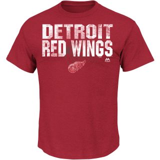 MAJESTIC ATHLETIC Youth Detroit Red Wings Pumped Up Short Sleeve T Shirt   Size:
