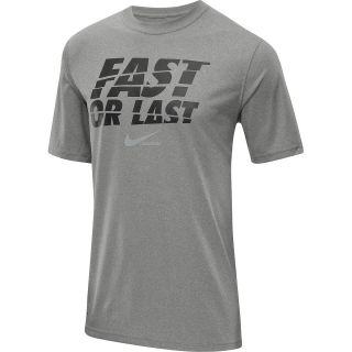 NIKE Mens Dri FIT Legend Fast Or Last Short Sleeve Lacrosse T Shirt   Size: