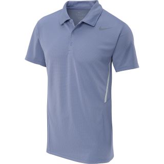 NIKE Mens Power UV Polo Shirt   Size: Large, Iron Purple/grey