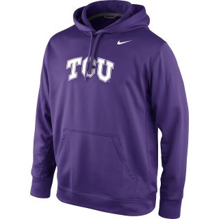 NIKE Mens TCU Horned Frogs KO Pullover Hooded Sweatshirt   Size: Medium, New
