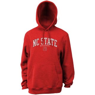 Classic Mens North Carolina State Wolfpack Hooded Sweatshirt   Red   Size: