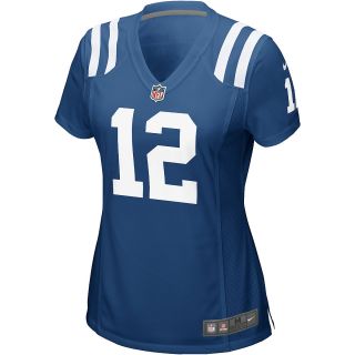 NIKE Womens Indianapolis Colts Andrew Luck Game Team Color Jersey   Size: