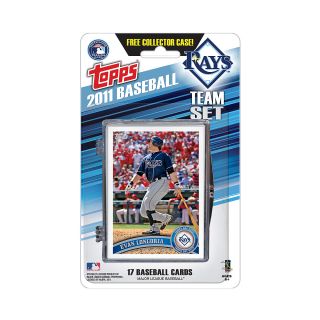 Topps 2011 Tampa Bay Rays Official Team Baseball Card Set of 17 Cards in
