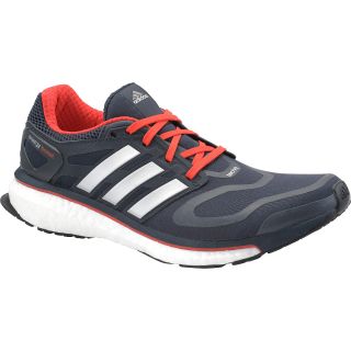 adidas Mens Energy Boost Running Shoes   Size: 8, Black/red