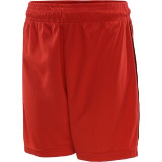 CLASSIC SPORT Boys Basic Mesh Soccer Shorts   Size Medium, Red