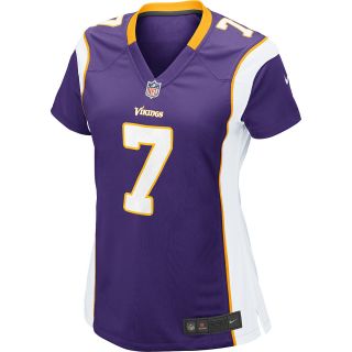 NIKE Womens Minnesota Vikings Christian Ponder Game Team Color Jersey   Size: