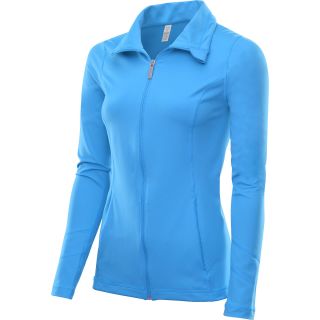 UNDER ARMOUR Womens Perfect Jacket   Size Small, Electric Blue/pewter