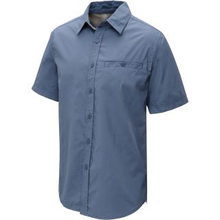 ALPINE DESIGN Mens Tech Short Sleeve Shirt   Size: Large, Grisaille