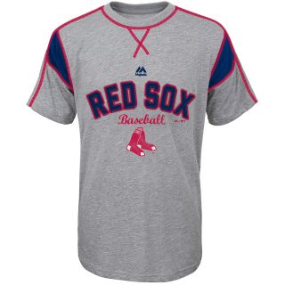 MAJESTIC ATHLETIC Youth Boston Red Sox Short Stop Short Sleeve T Shirt   Size: