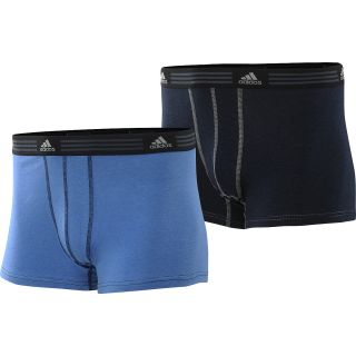 adidas Mens Athletic Stretch 3 Inch Trunks, 2 Pack   Size: Xl, Assorted