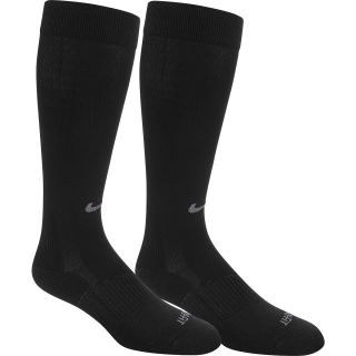 NIKE Mens Pro Compression Baseball Socks   2 Pack   Size: Small, Black/charcoal