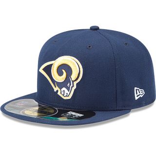 NEW ERA Youth St Louis Rams Official On Field 59FIFTY Fitted Hat   Size: 6 3/8,