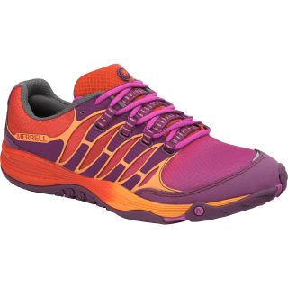 MERRELL Womens All Out Fuse Low Trail Running Shoes   Size: 7.5, Purple/orange