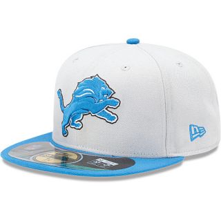 NEW ERA Youth Detroit Lions Official On Field 59FIFTY Fitted Hat   Size 6 3/8,