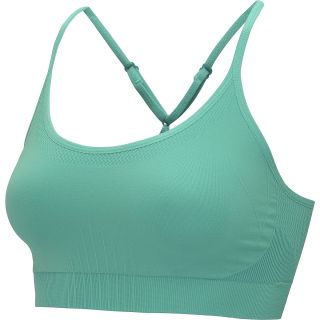 ASPIRE Womens Seamless Sports Bra   Size Medium, Aqua Green