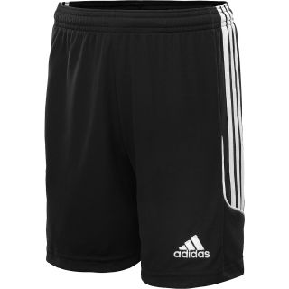 adidas Boys Squadra 13 Soccer Shorts   Size: Small, Black/white