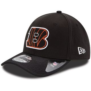 NEW ERA Mens Cincinnati Bengals HC 39THIRTY Logo Line Cap   Size: L/xl, Black