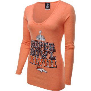 NEW ERA Womens Denver Broncos 2013 Super Bowl XLVIII Bound Short Sleeve T 