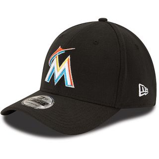 NEW ERA Youth Miami Marlins Team Classic 39THIRTY Stretch Fit Cap   Size:
