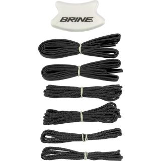 BRINE Mesh Pocket Lacrosse Strings Pack, Black