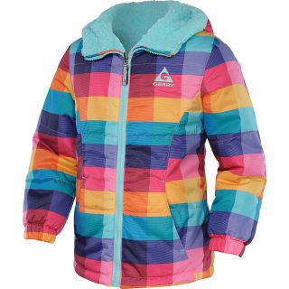 GERRY Girls Natalie Reversible Winter Jacket   Size: Large, Multi