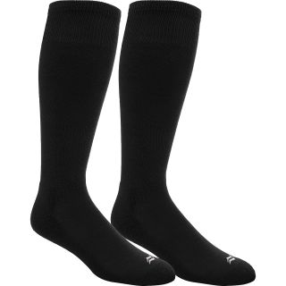 SOF SOLE Mens Baseball Over The Calf Team Socks   2 Pack   Size: Medium, Black
