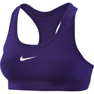 NIKE Womens Pro Sports Bra   Size XS/Extra Small, Purple/white