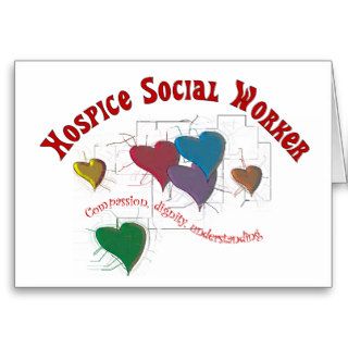 Hospice Social Worker Gifts Card