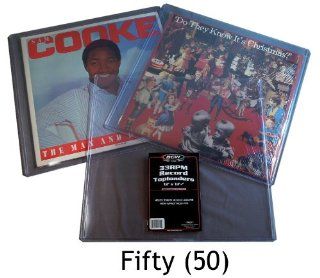 50 / Fifty 12" LP / Album Record Toploads / Toploaders   Hard Rigid Plastic / PVC Sleeves  Other Products  
