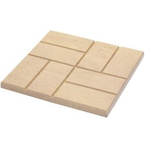 Emsco 16 x16 in. Plastic Brick Pattern Resin Patio Pavers (12 Pack) 2156HD
