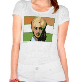 Bhagat Singh: A Revolutionary Hero Tee Shirts