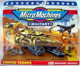 Micro Machines Sidewinder Squadron #10 Military Collection Toys & Games