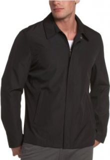 Calvin Klein Men's Zip Front Hip Length Jacket, Black, XX Large at  Mens Clothing store