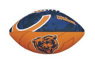 Wilson NFL Junior Team Logo Football (Chicago Bears) : Sports Fan Footballs : Sports & Outdoors