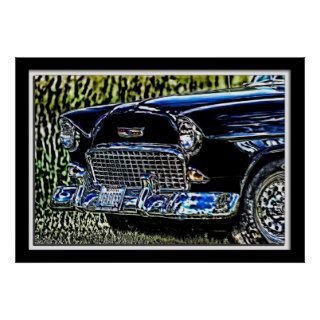 Lillian Photography HDR  1955 Grille Posters