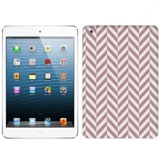 Apple iPad Mini Chevron Brown White Mini Pattern Case: Cell Phones & Accessories