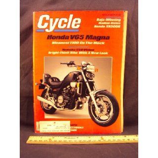 1983 83 March CYCLE Magazine (Features: Road Test on Honda V65 Magna, Yamaha XZ550RK / XZ 550 RK, Honda CR480R / CR 480 R, & BMW R80RT / R 80 RT): Cycle: Books