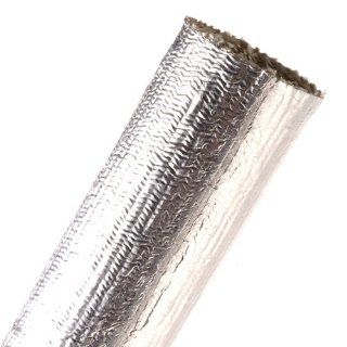 Hellermann Tyton 170 03064 Aluminum Laminated Fiberglass Sleeving Tube, 1.0" Diameter, Silver, 250ft Reel: Electrical Conduit: Industrial & Scientific