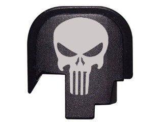 Punisher Skull solid Rear Slide Cover Plate for Smith & Wesson S&W M&P Shield pistol 9mm .40 : General Sporting Equipment : Sports & Outdoors