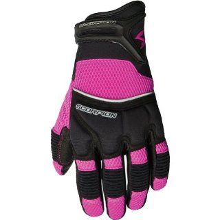 Scorpion Coolhand II Women's Leather/Textile Vented Street Racing Motorcycle Gloves   Pink / X Small: Automotive