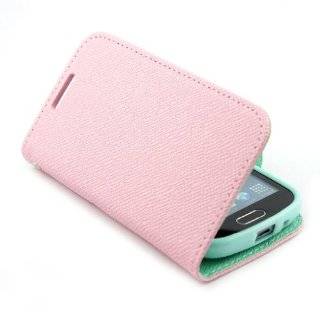 Wall  Button Wallet PU Leather Stand Case Cover for Samsung Galaxy S Duos S7562 Pink: Cell Phones & Accessories