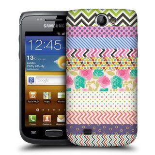 Head Case Designs Hearts and Flowers Washi Tape Hard Back Case Cover for Samsung Galaxy W I8150: Cell Phones & Accessories