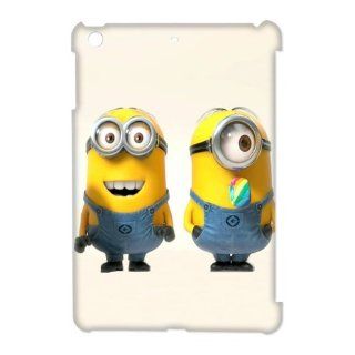 TP DIY Theme of Minions Custom Design 3D Printed Hard Cover Case for Apple Ipad Mini   Despicable Me Series TP DIY 00826: Cell Phones & Accessories