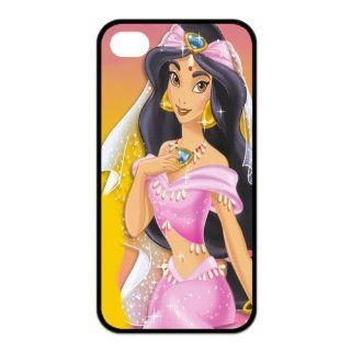 Mystic Zone Princess Jasmine iPhone 4 Case for iPhone 4/4S Cover Classic Cartoon Fits Case KEK0631: Cell Phones & Accessories