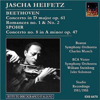 Jascha Heifetz Plays Beethoven & Spohr: Music