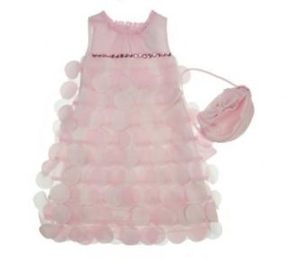 Donita Sleeveless Tiered Dress Pink 6: Clothing