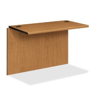 Hon Left Single Pedestal Desk, 72 by 36 by 29 1/2 Inch, Shaker Cherry   Office Desks