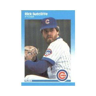 1987 Fleer #576 Rick Sutcliffe: Sports Collectibles